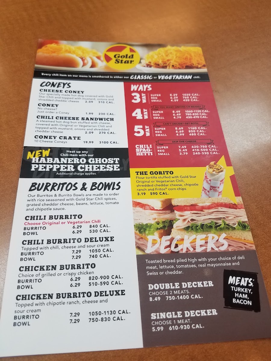 Gold Star Menu-3